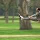 Image for article titled People Riding Bikes Minus the Bikes Is the Best Use of Photoshop Ever